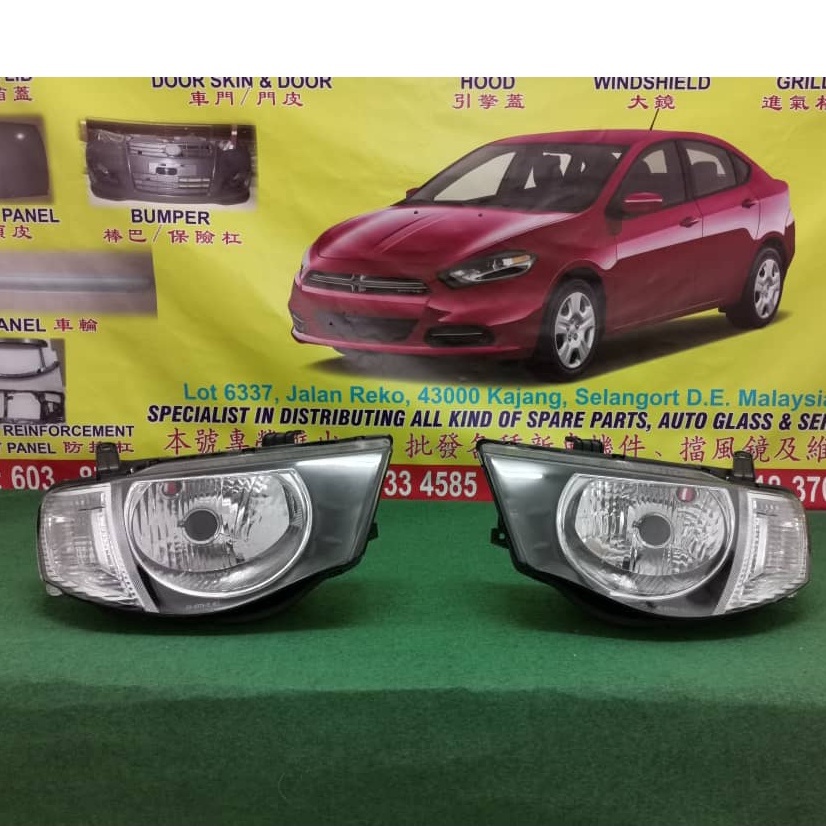 MITSUBISHI TRITON KB4T L200 4X4 20092014 HEAD LAMP / DEPAN LAMPU LH/RH