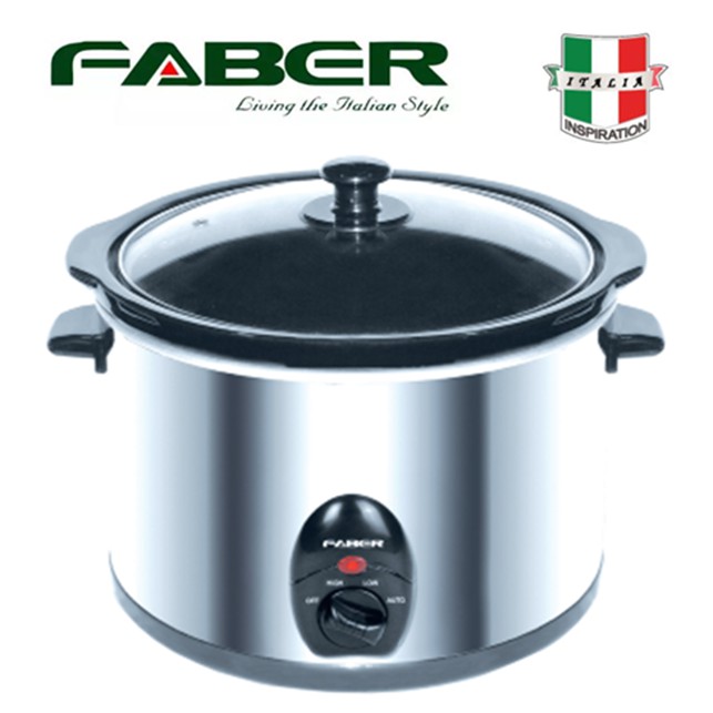 FABER Slow Cooker (5L) FSC 550 SS/ FSC550 Shopee Malaysia