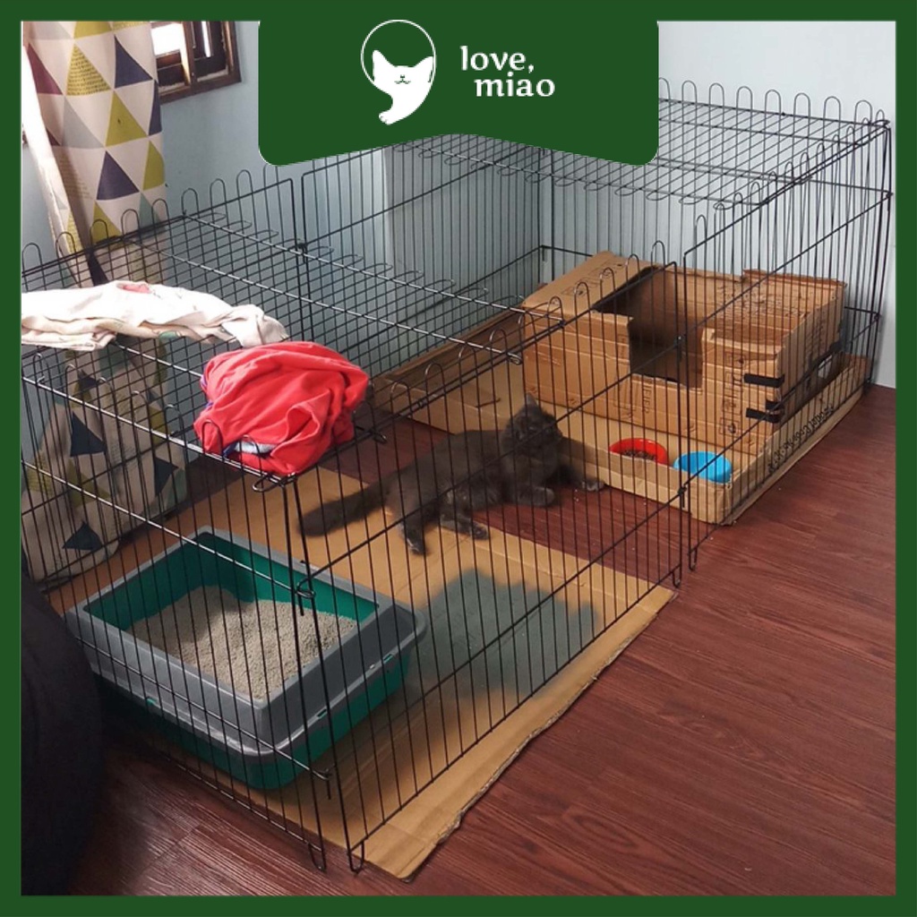 (NEW) Metal Pet Playpen Pet Fence for Dogs Cats Small Animals/Pagar