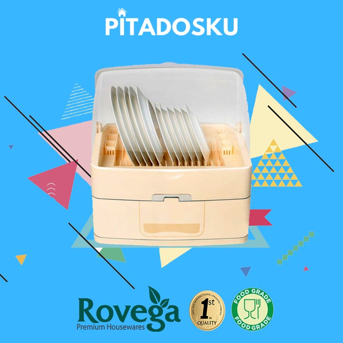 Dish Rack / Plastic Plate Rack / Plastic Rack / Plate Rack / rovega