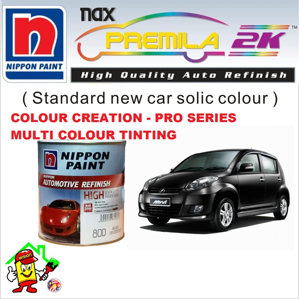 NIPPON CAR PAINT (1L) RAL CLASSIC COLOUR CHART / NIPPON AUTOMOTIVE
