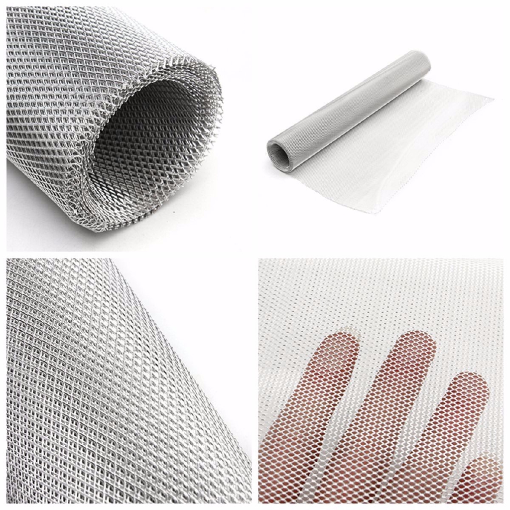 50cm x 3m Fine Aluminium Filter Sheet Modelling Mod Mesh Wire Hole Dia