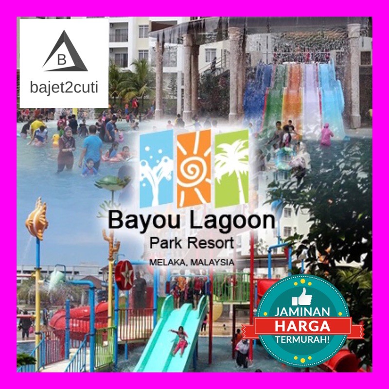 Buy [PROMO 2022] Melaka Bayou Lagoon Waterpark Ticket (Open date) SeeTracker Malaysia