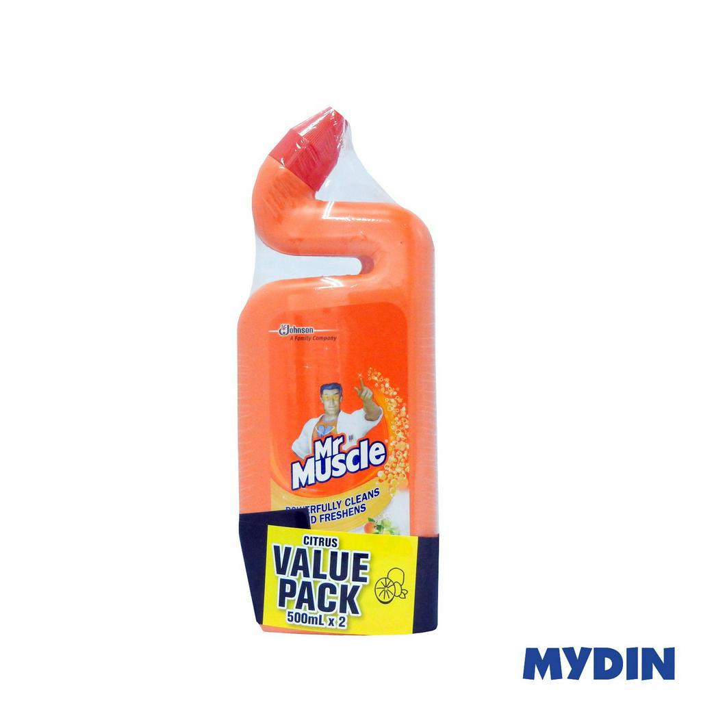 Mr. Muscle 5 in 1 Toilet Cleaner (500ml x 2) 5 Variants