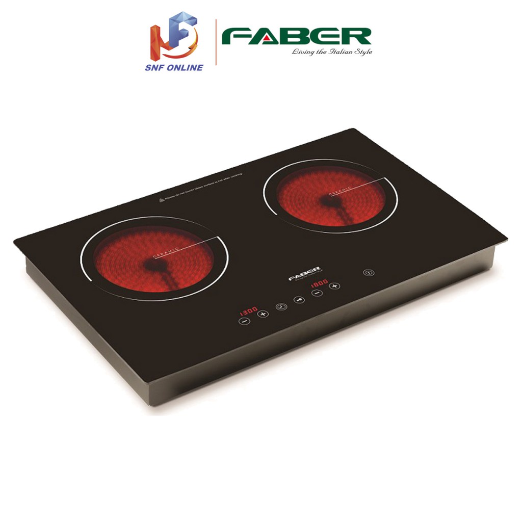 Faber Built In Double Electric Ceramic Cooker Hob FCH3C/69BK Shopee