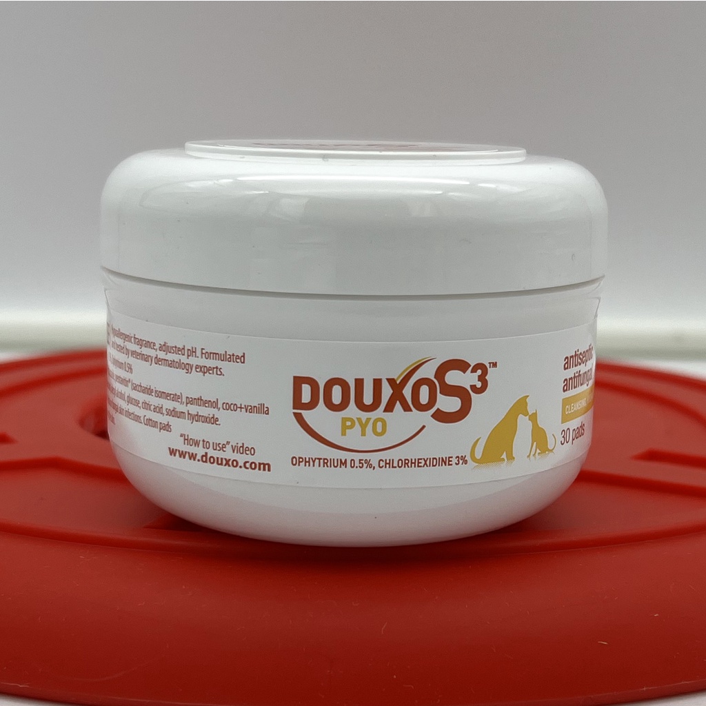 Ceva Douxo S3 PYO Wipes for Cats & Dogs BEST ANTIFUNGAL WIPES for Yeast