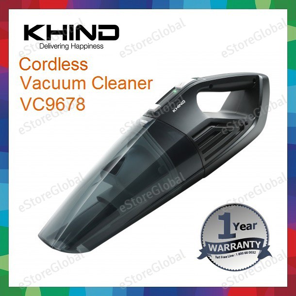 KHIND Cordless Vacuum Cleaner VC9678 / Pembersih Vacuum tanpa wayar