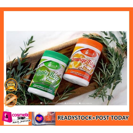ORANGE & APPLE FIBER XTRA VASIA (FREE SHAKER) Shopee Malaysia
