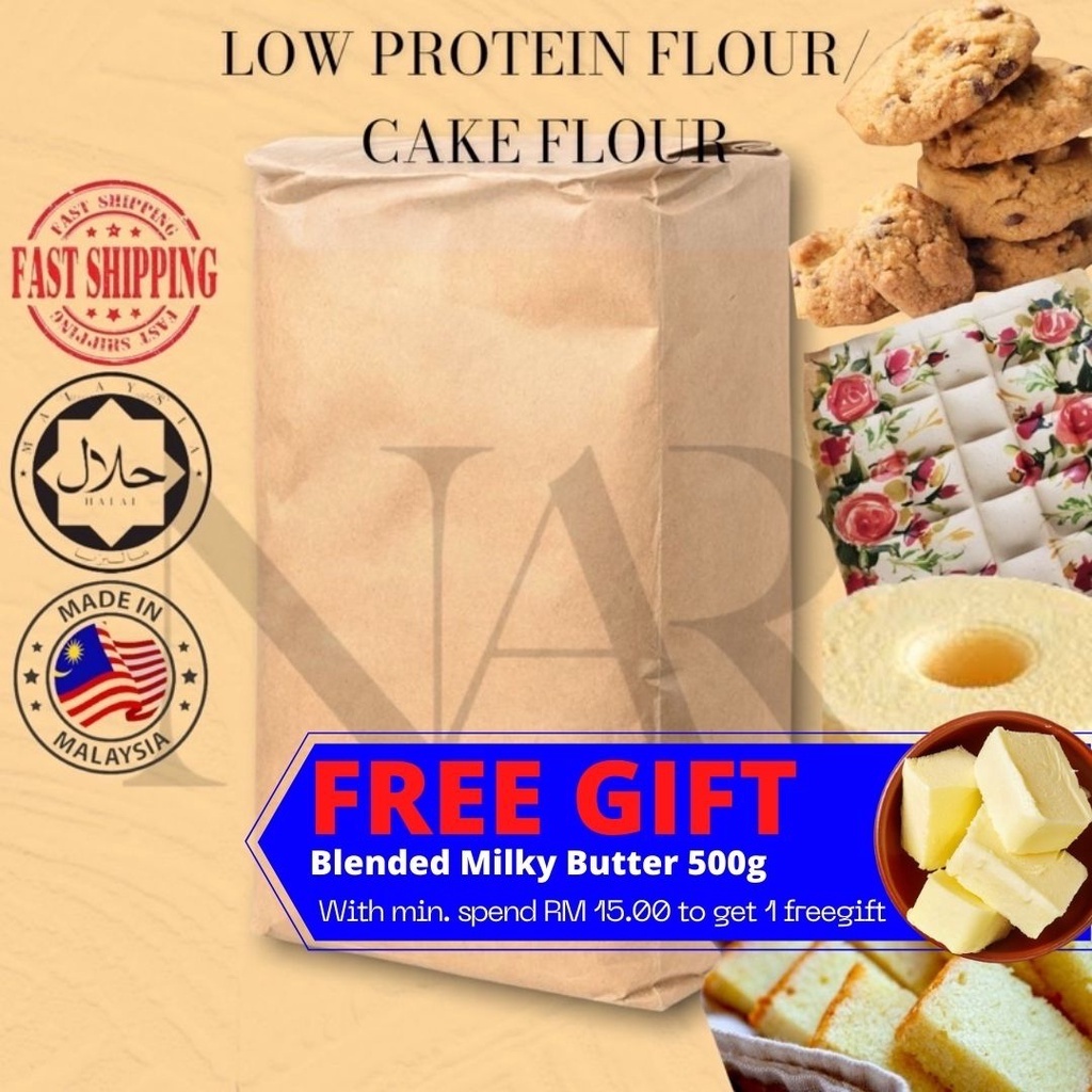 [1kg] Low Protein Flour / Nisshin Violet Japanese Cake Flour / Cake