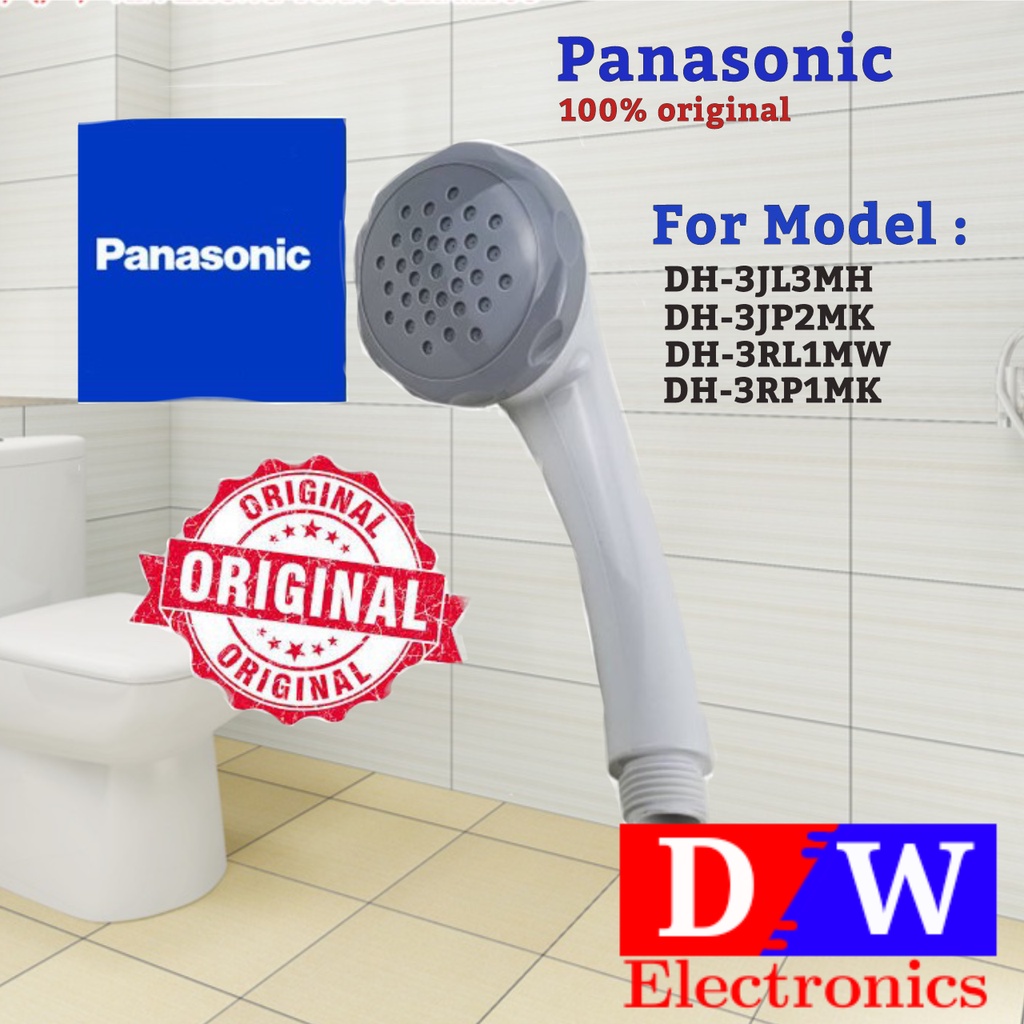 Original Panasonic home shower water heater shower head Shopee Malaysia