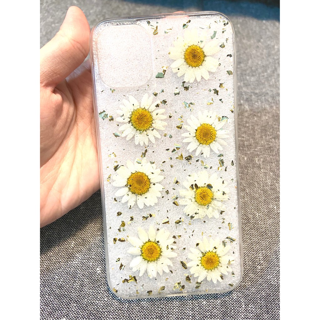 DIY Pressed Flowers Phone Cases (Daisy) Shopee Malaysia