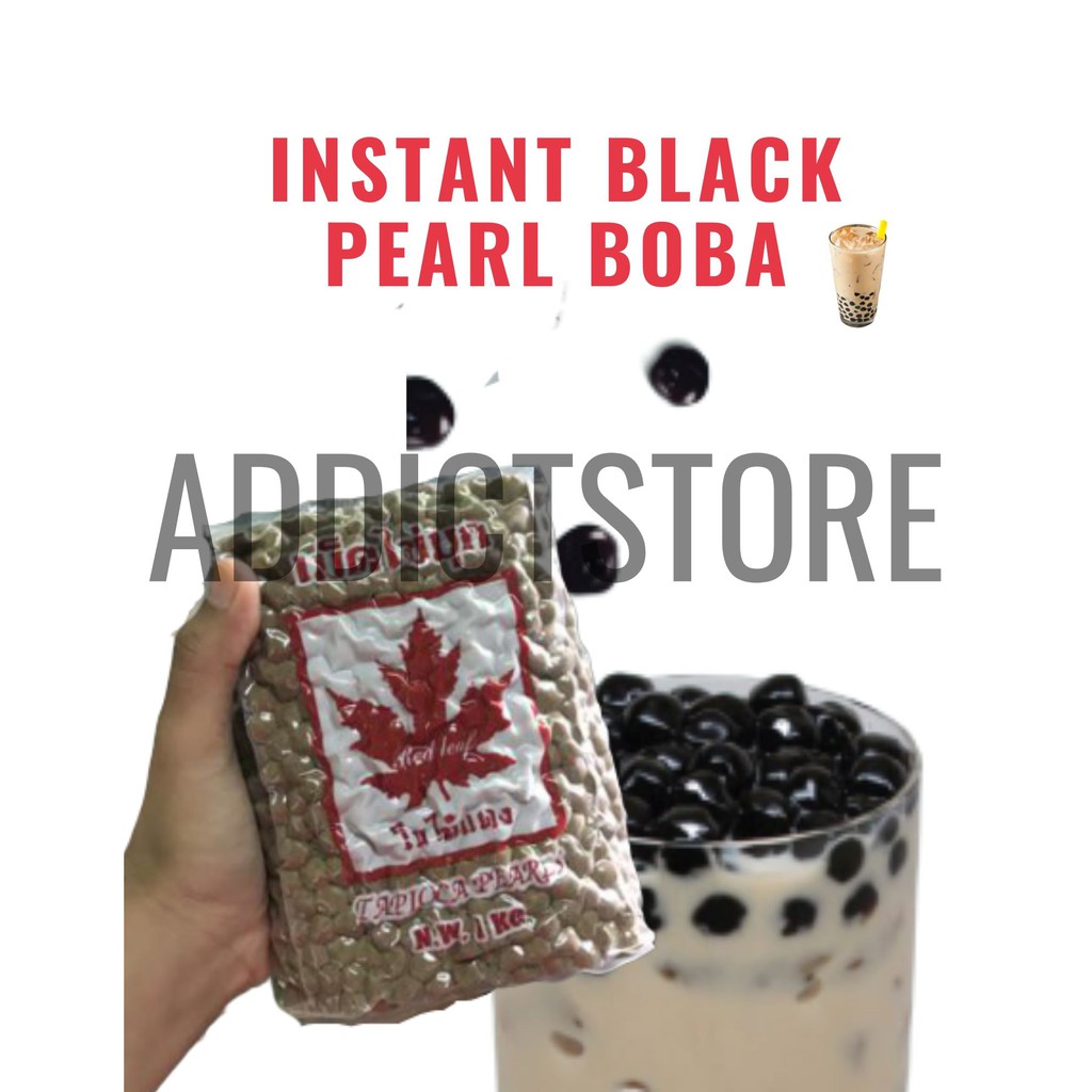 Instant Boba Halal 1kg Black Pearl Bubble Shopee Malaysia
