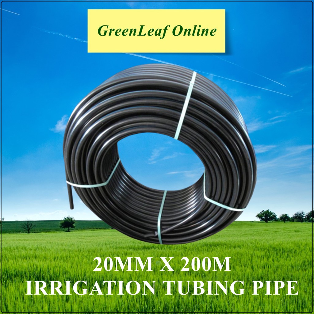 LDPE Irrigation Tubing Poly Pipe 20mm x 200m (LDPE) Agriculture
