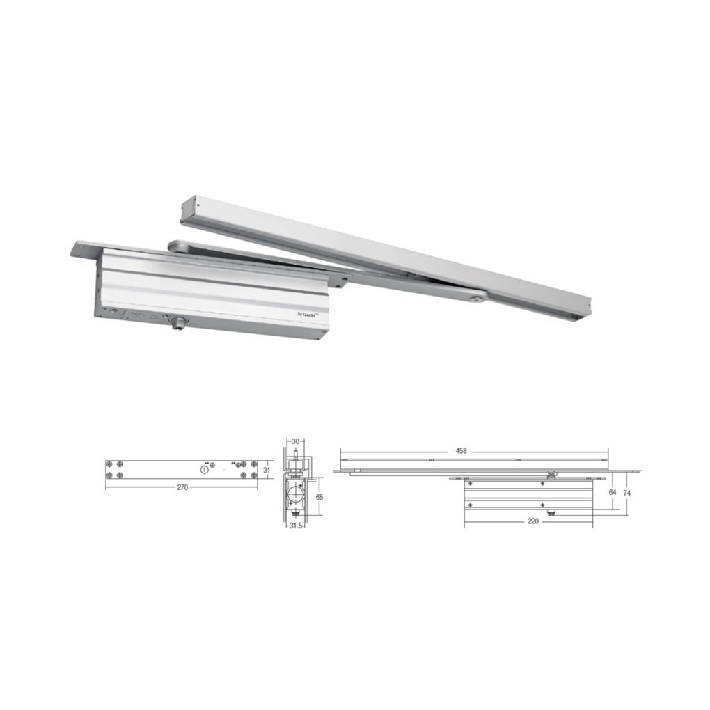 ST GUCHI SGDC 83 CONCEALED DOOR CLOSER Shopee Malaysia