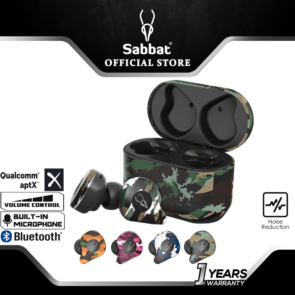 Sabbat E12 Ultra Bluetooth 5.0 True Wireless InEar Type Earbuds with