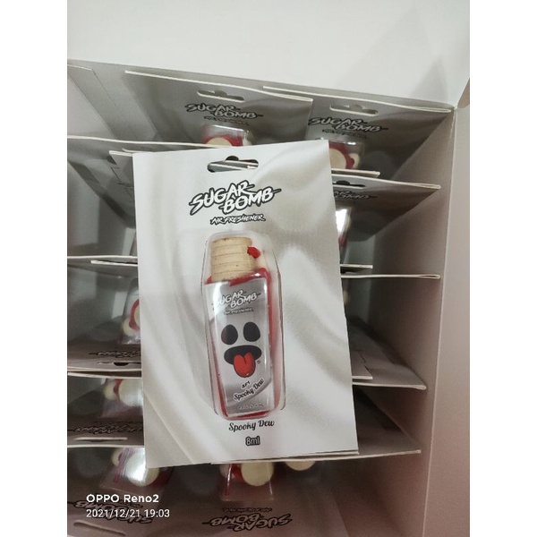Sugarbomb indoor spooky dew ( car perfume / air freshener ) Shopee