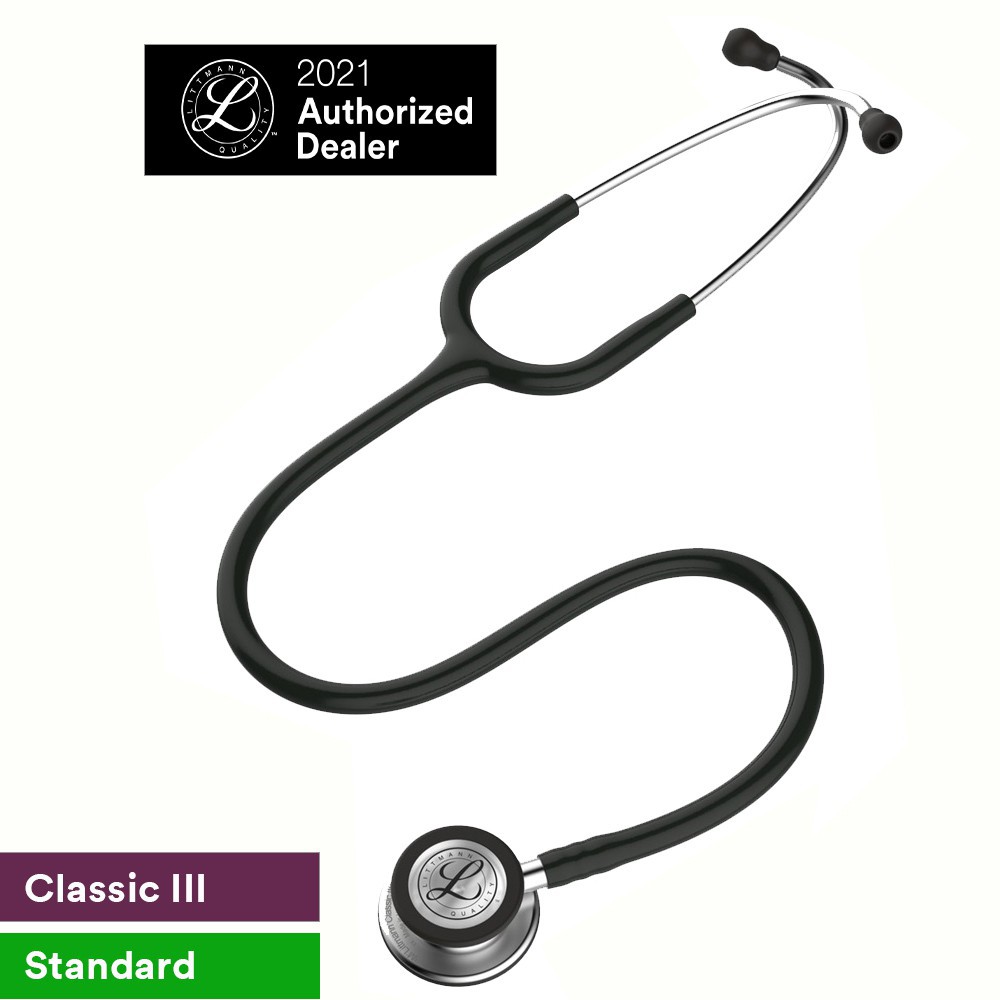 3M LITTMANN CIII 5620 STETHOSCOPE (BLACK) Shopee Malaysia