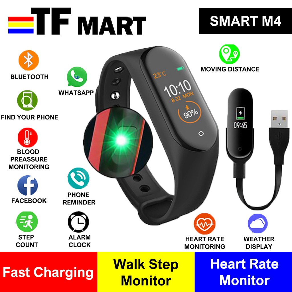 M4 Watch M5 Smart Watch M4 Smart Band M5 Smart Band Fitness Bracelet