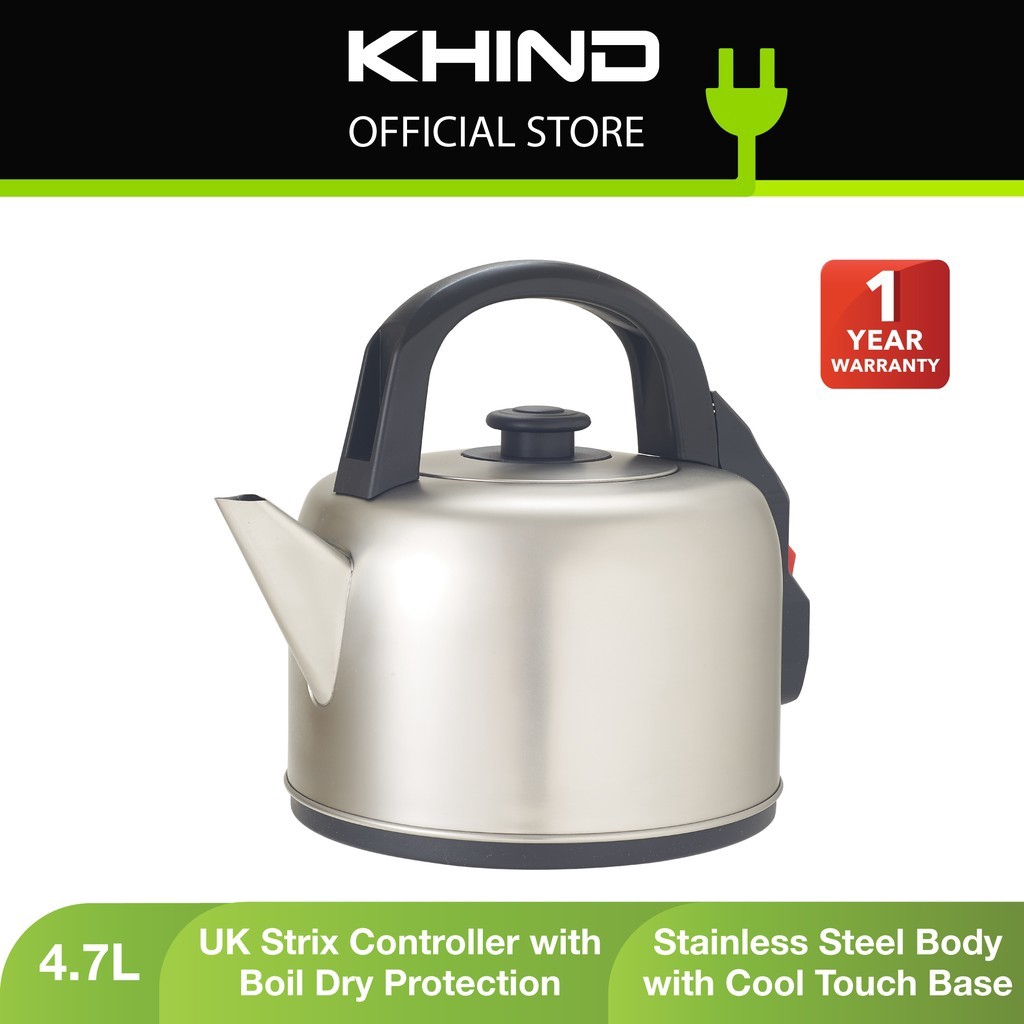 Khind 4.7L Electric Kettle EK471 Shopee Malaysia