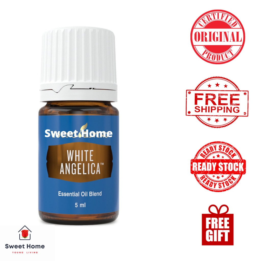 White Angelica Essential Oil Blend Young Livings 5ml YL + Free Gift