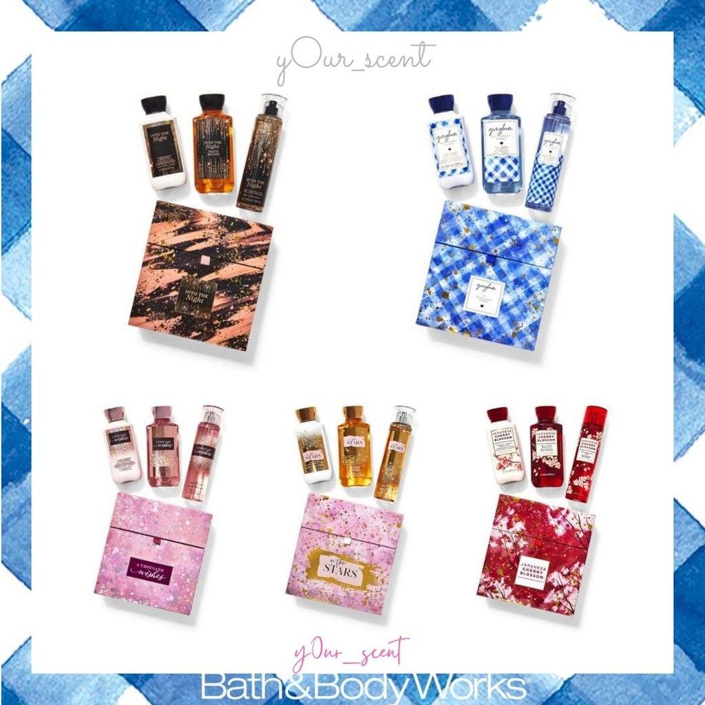 Bath & Body Works Gift Box Set Shopee Malaysia