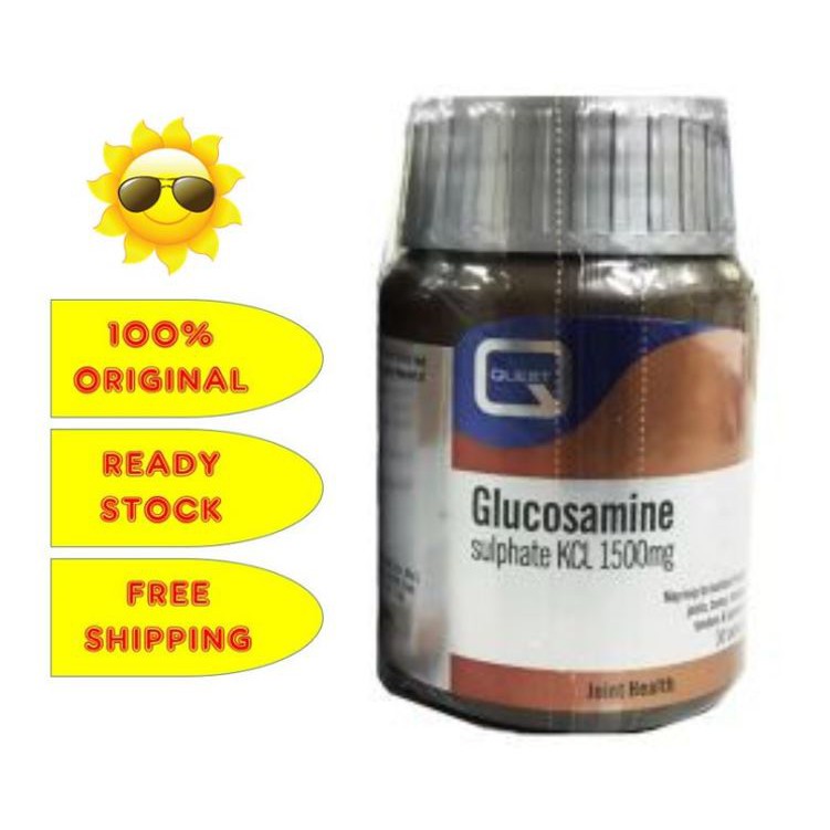 Quest Glucosamine Sulphate KCL (1500mg) 30's Shopee Malaysia