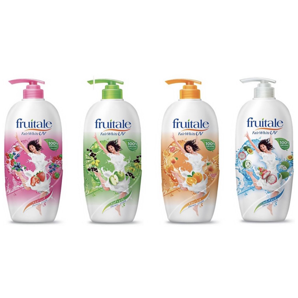 Fruitale Fair White UV Shower Cream 1L Shopee Malaysia