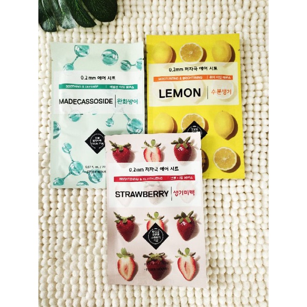 Etude House Sheet Mask Korea (20ml) Shopee Malaysia