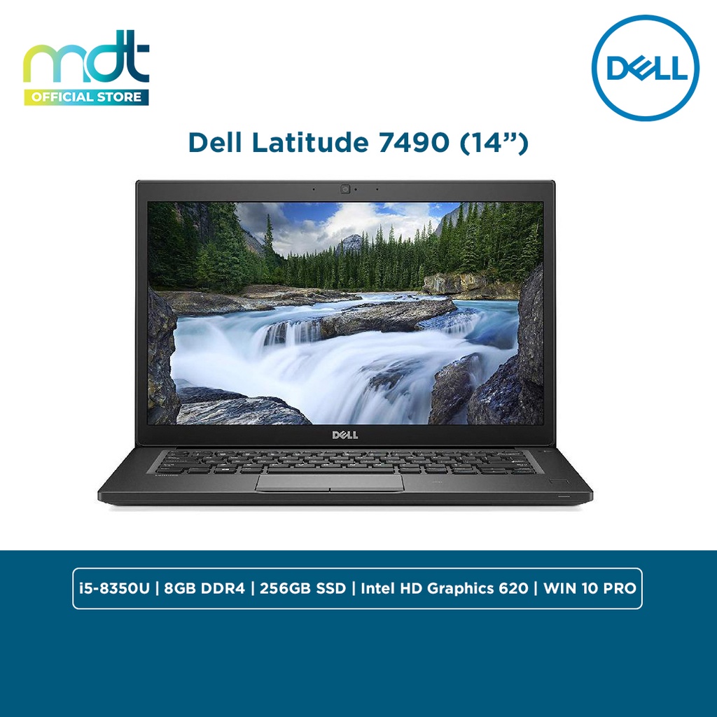 Dell Latitude 7490 Business Laptop Core i58th Gen, 8GB Ram DDR4, 256GB