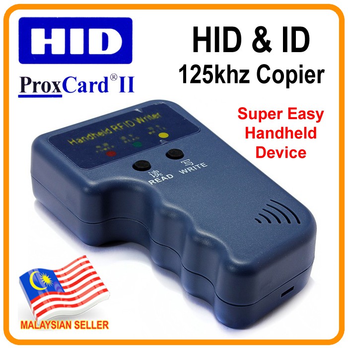 Device Only HID Proximity ProxCard II and ID 125khz card copier cloning handheld duplicator