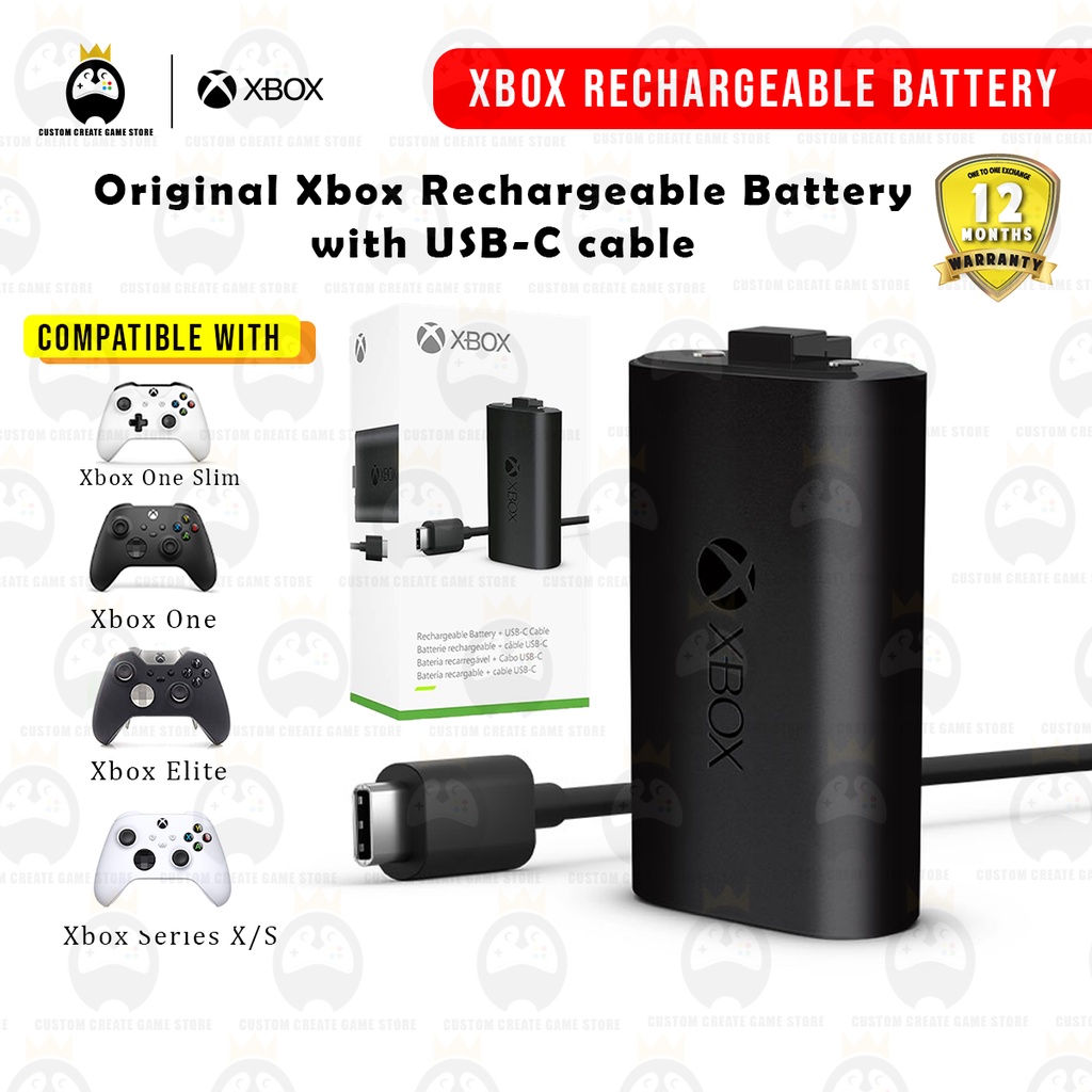 XBOX Rechargeable Battery + USBC Cable [Xbox series X/S] Battery Pack