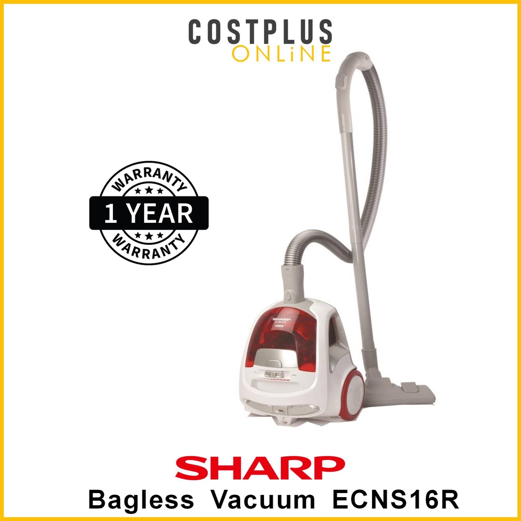 Sharp ECNS16R Vacuum Cleaner Bagless 1600W Shopee Malaysia