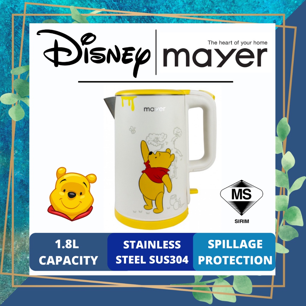 Disney x Mayer Everyday with Pooh Collection 1.8L Electric Kettle