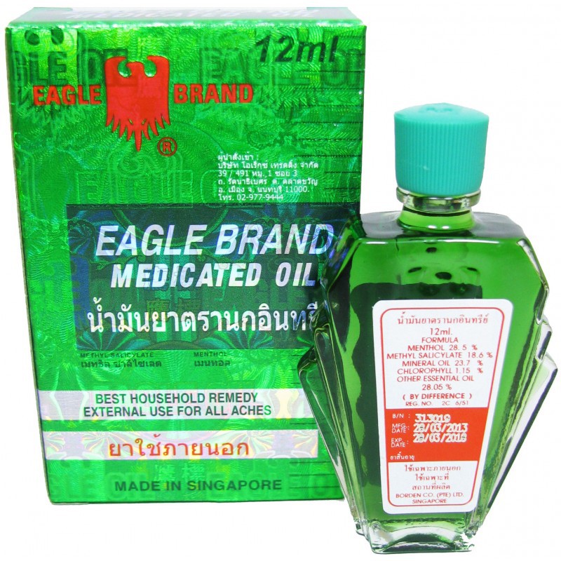 EAGLE BRAND MEDICATED OIL 12ML Shopee Malaysia