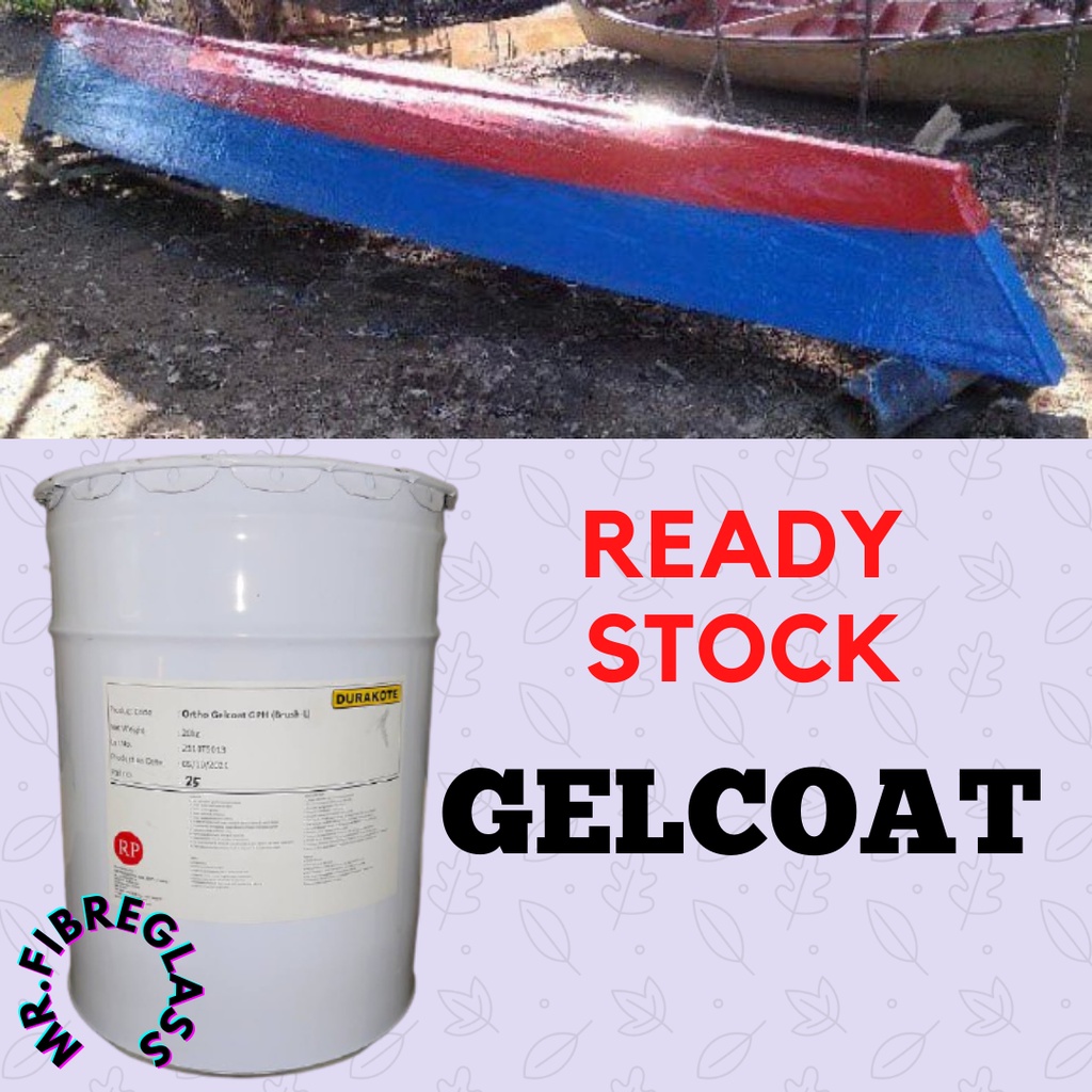 GELCOAT FIBREGLASS / GEL COAT FIBERGLASS 20KG Shopee Malaysia