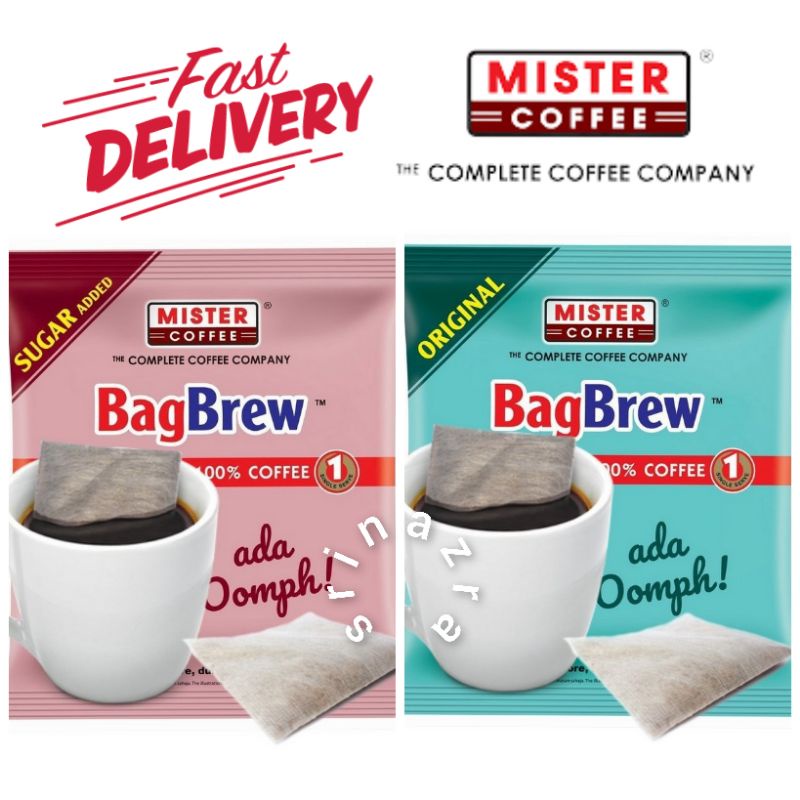 [READY STOCK] Mister Coffee Bag Brew BagBrew 100 Instant Coffee Kopi