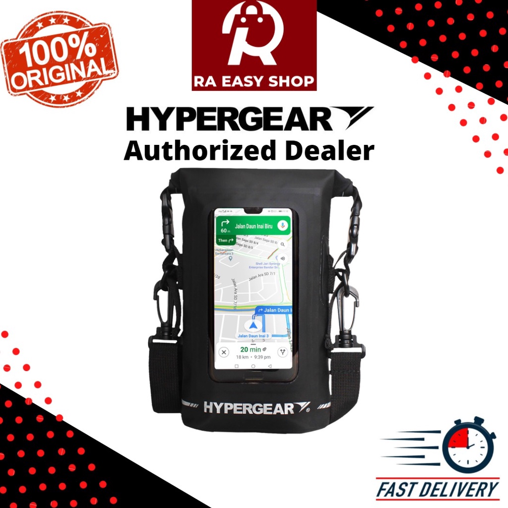 HYPERGEAR WATERPROOF PHONE POUCH (1 YEAR WARRANTY) Shopee Malaysia