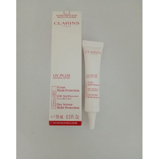 CLARINS PARIS 10ML ECRANS PROTEOCTEUR PROTECTIVE SCREEN UV PLUS ANTI