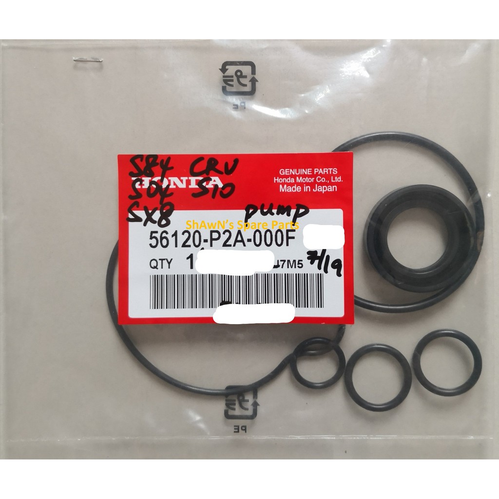 Power Steering Pump Repair Kit Honda Civic SO4 EK City SX8 CRV S10