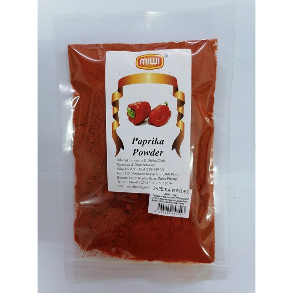 {Miwi} Paprika Powder 100g Shopee Malaysia
