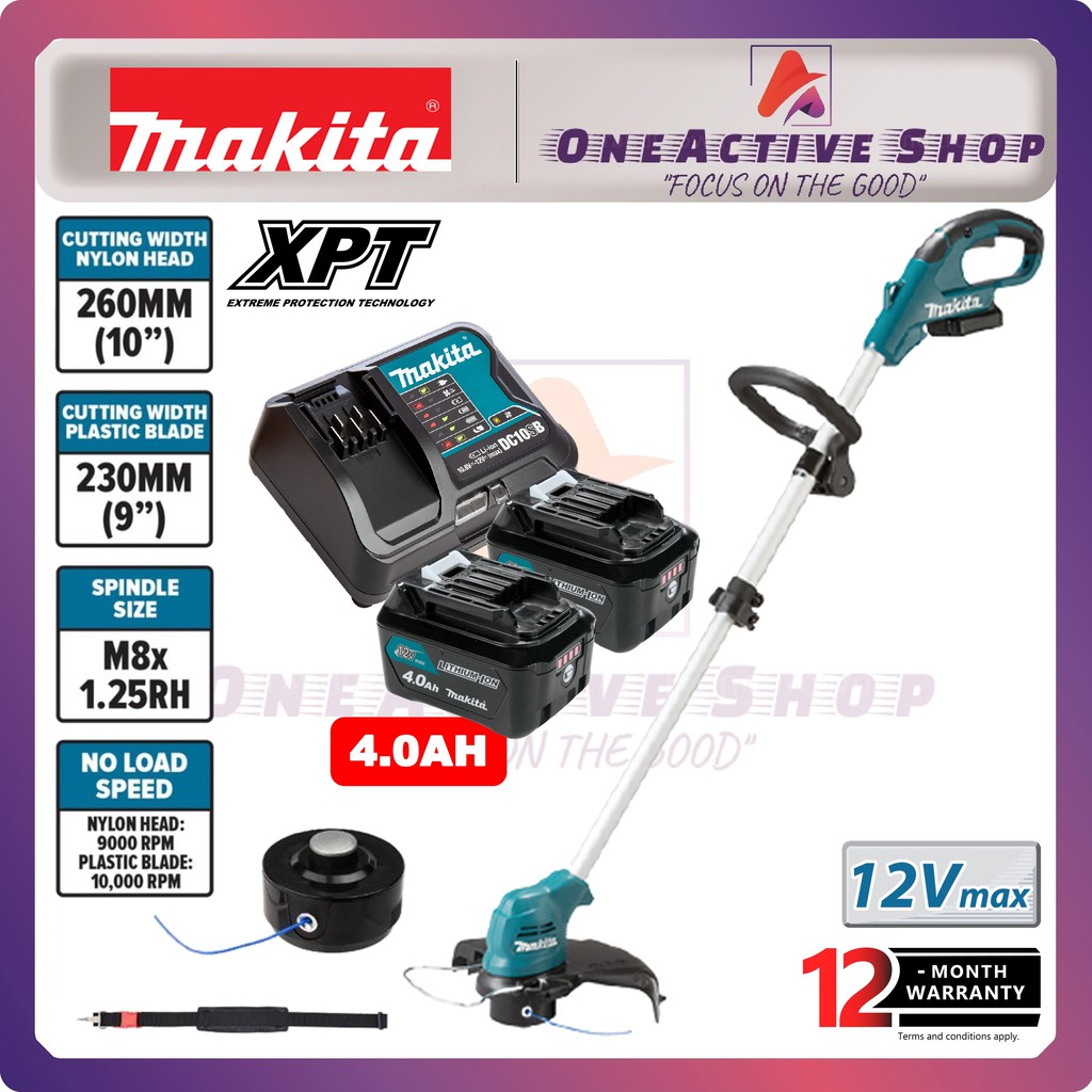 MAKITA 12V Cordless Grass Trimmer UR100D UR100DSME / Z 1 Year