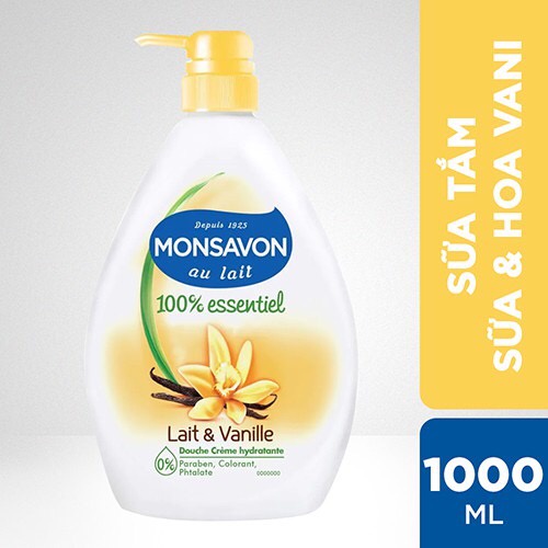 Monsavon French Shower Gel And Vanilla Extract 1000ml Shopee Malaysia