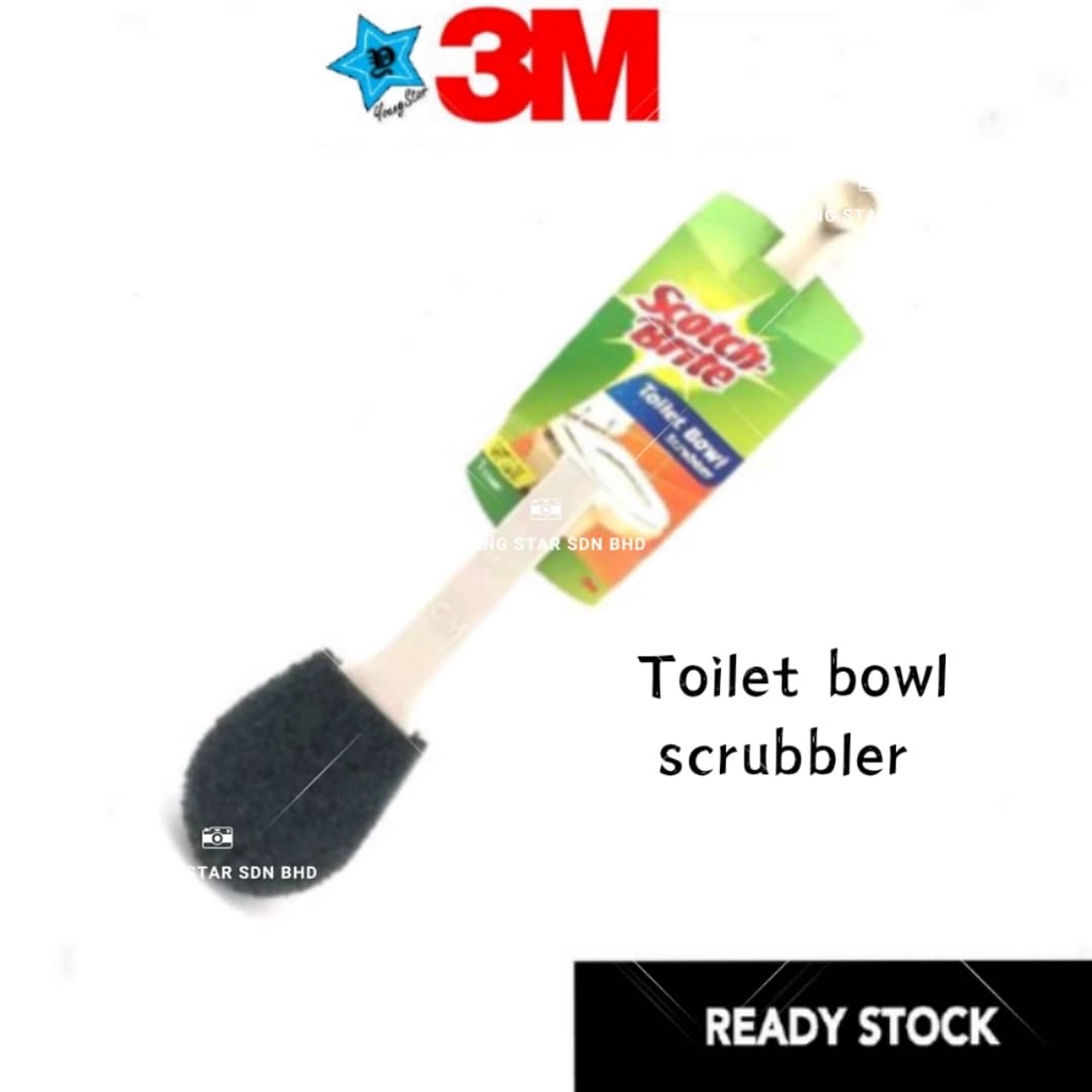 3M Scotch Brite Toilet Bowl Scrubber brush scrub ( 9557907001902