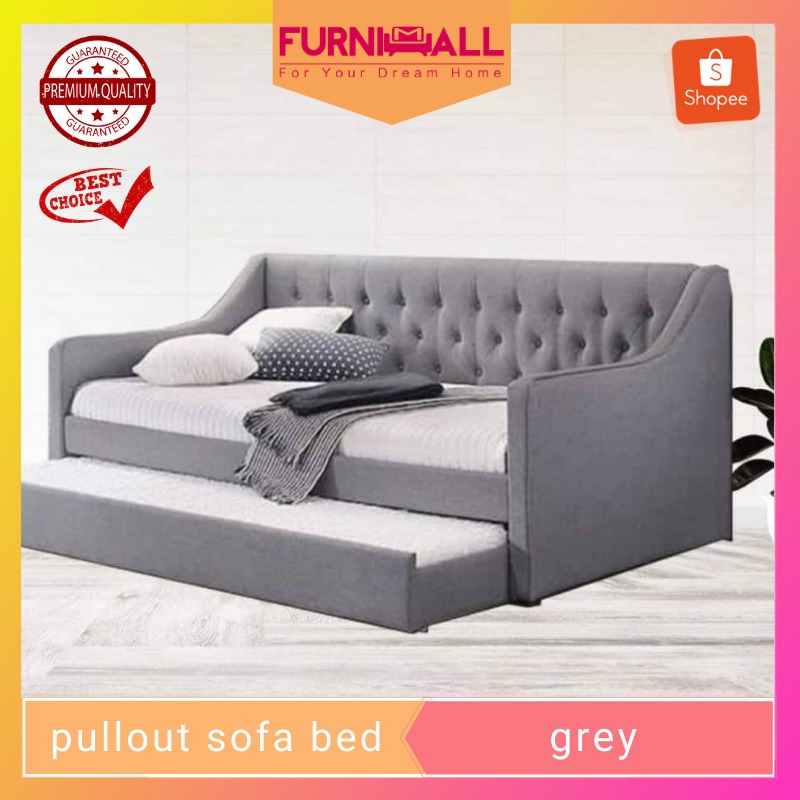 WFurniture Pull Out Sofa Bed/Daybed/Day Bed/Twin Bed/Single Bed/Katil
