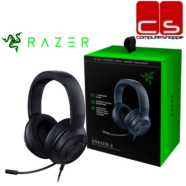 RAZER Kraken X 7.1 Gaming Headset Shopee Malaysia