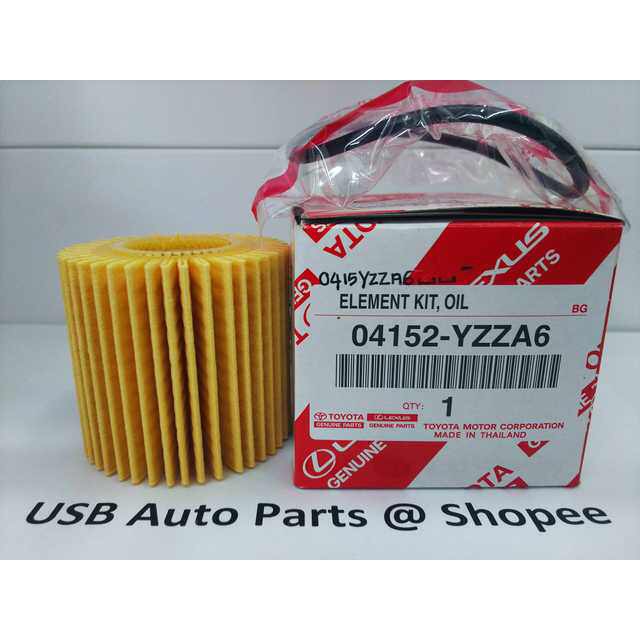 Original Toyota Oil Filter (04152YZZA6) A6 Shopee Malaysia