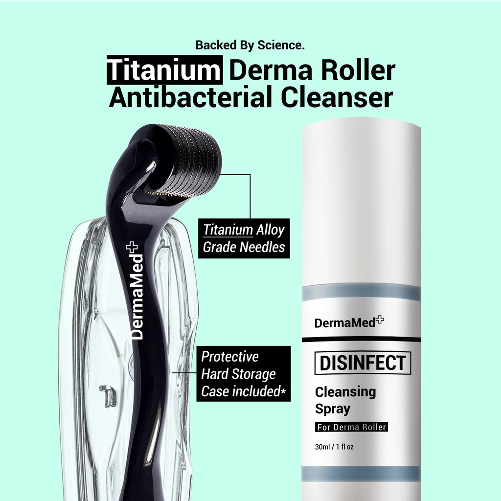 Derma Roller AntiBacterial Cleanser For Hair and Skin Microneedle