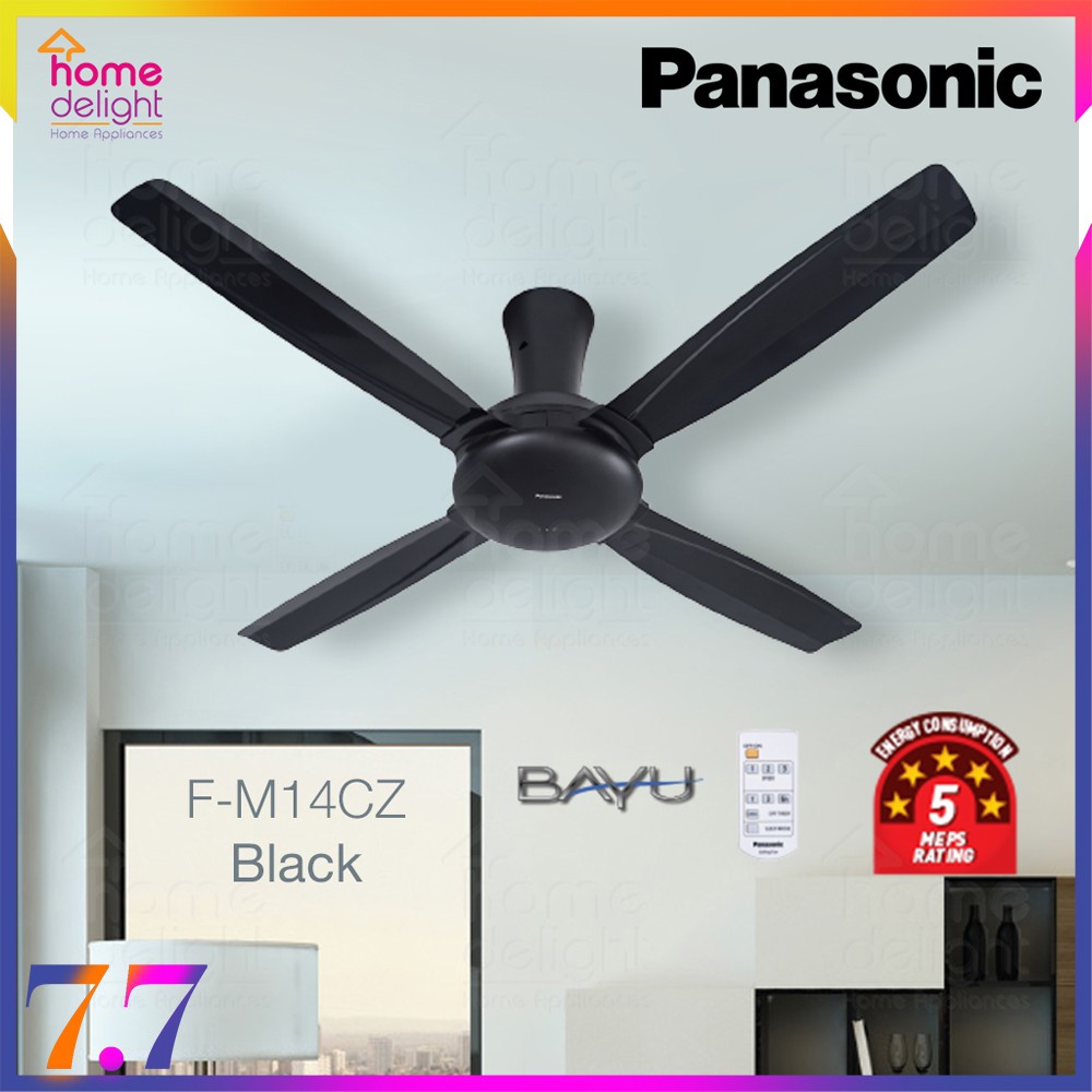 Panasonic Bayu 4 Ceiling Fan 4 Blade [FM14CZ / FM14CZVBKH / F