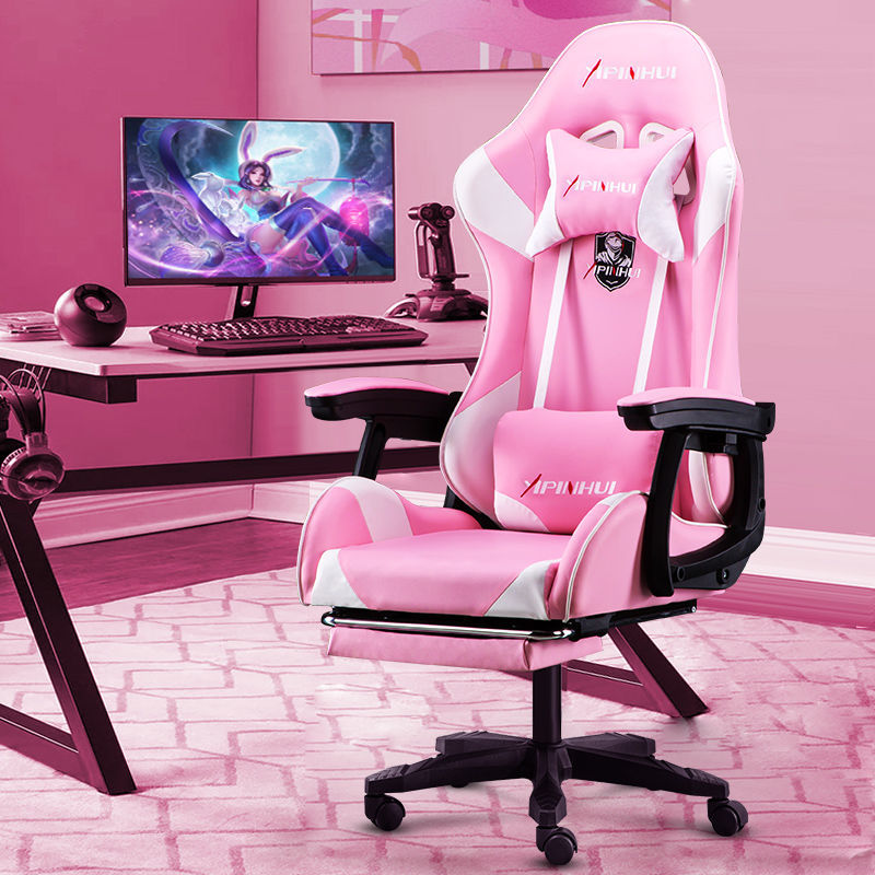 Gaming Chair Pink Office Chair Kerusi Gaming Murah