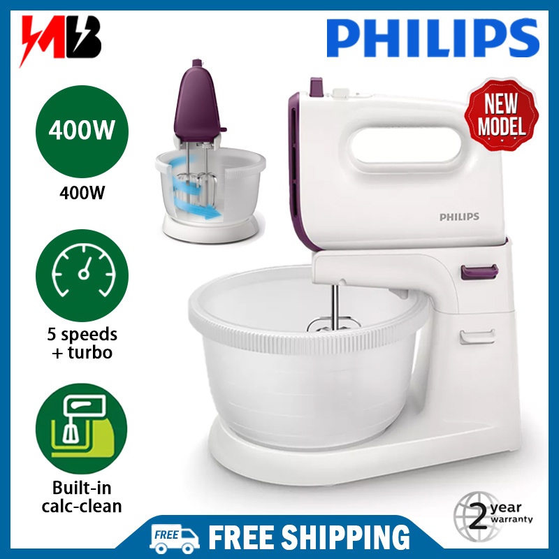 [ FREE SHIPPING ] Philips 3L Stand Mixer Viva Collection HR3745 (400W